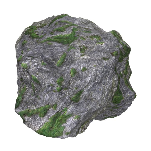 Ground Rock 04 3D 모델 .c4d .max .obj .3ds .fbx .stl .blend 