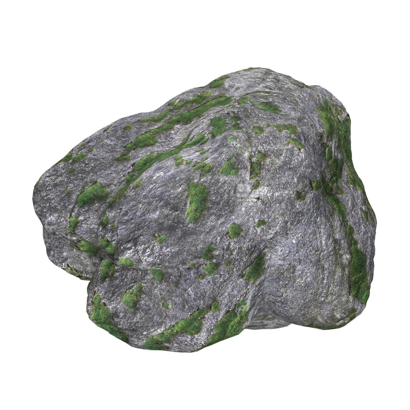Ground Rock 05 3D Model .c4d .max .obj .3ds .fbx .stl .blend 
