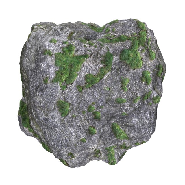 Ground Rock 06 3D 모델 .c4d .max .obj .3ds .fbx .stl .blend