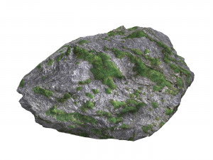 Ground Rock 07 Model 3D