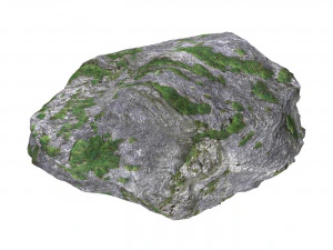 Ground Rock 08 3D Model
