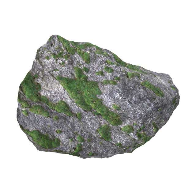 Ground Rock 10 3D Модель .c4d .max .obj .3ds .fbx .stl .blend 