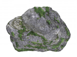 Ground Rock 12 3D Model