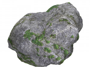 Ground Rock 12 3D Model