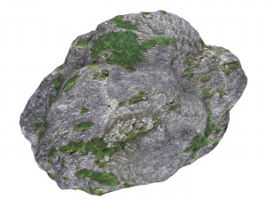 Ground Rock 12 3D Model