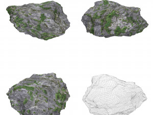 Ground Rock Collection 3D Model