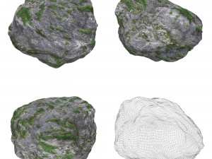 Ground Rock Collection 3D Model