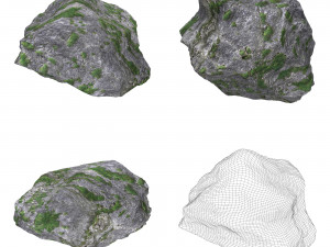 Ground Rock Collection 3D Model