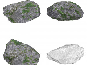 Ground Rock Collection 3D Model