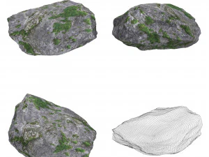 地面岩石系列 3D 模型