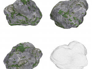 Ground Rock Collection 3D Model