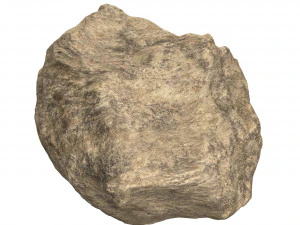 Sand Stone 01 3D Model