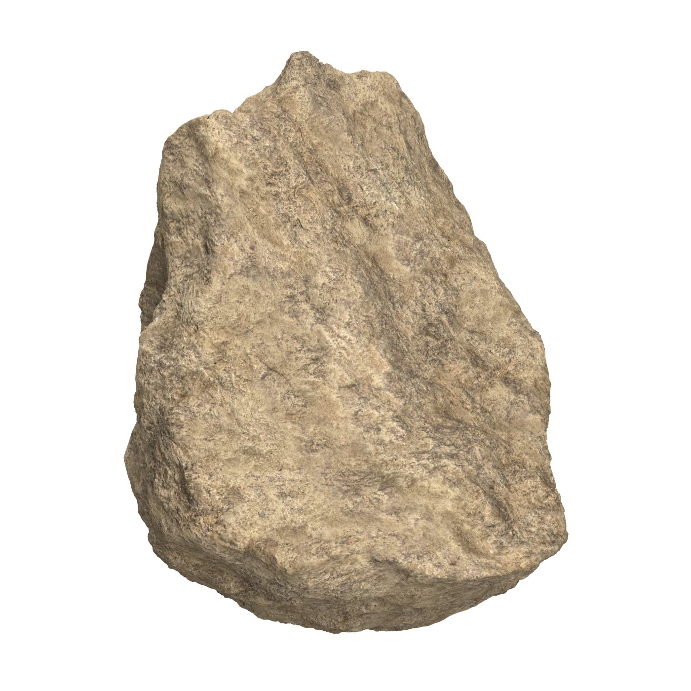 Sand Stone 02 3D Model .c4d .max .obj .3ds .fbx .stl .blend 