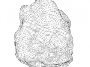 Sand Stone 02 3D Model