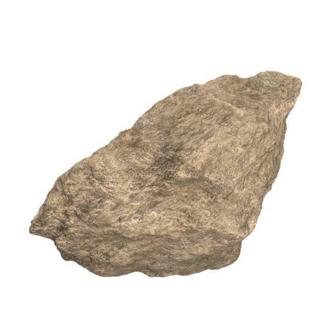 Sand Stone 05 3D Model .c4d .max .obj .3ds .fbx .stl .blend 
