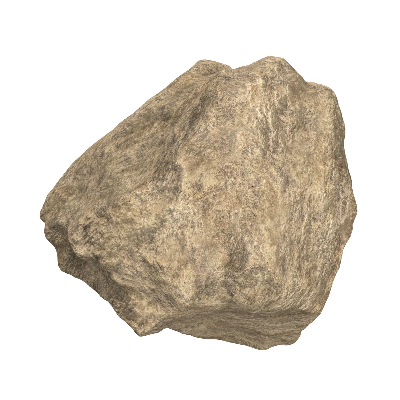 Sand Stone 07 3D Model .c4d .max .obj .3ds .fbx .stl .blend 
