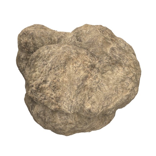 Sand Stone 09 Modello 3D .c4d .max .obj .3ds .fbx .stl .blend 