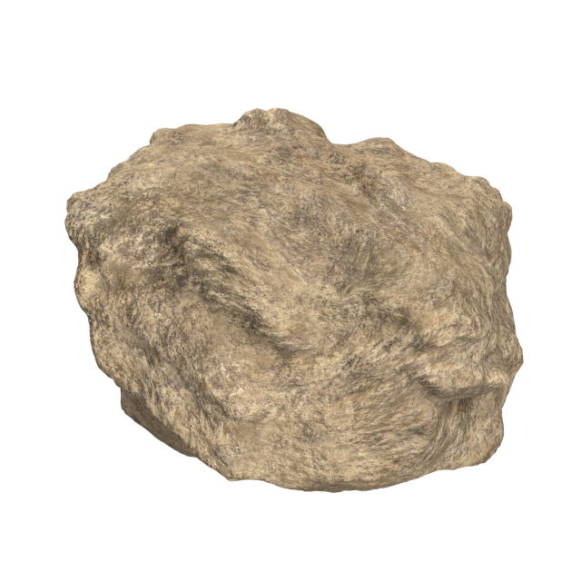 Sand Stone 12 3D Модель .c4d .max .obj .3ds .fbx .stl .blend 