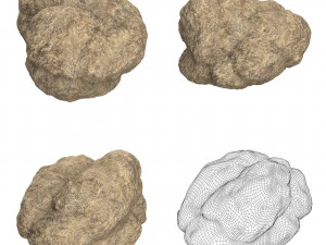 Collezione di pietre sabbiose Modello 3D