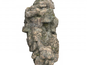 Realistic Mountain Rock Cliff 09 Modelo 3D