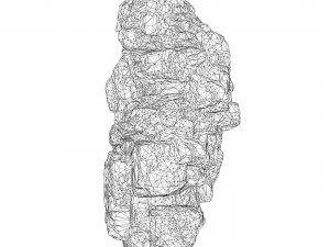 Realistic Mountain Rock Cliff Collection 3D Model