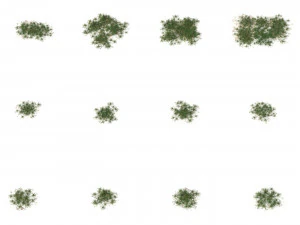 Realistic Game Ready Grass Collection 3D Model