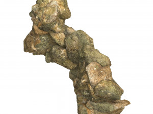 Realistic Natural Rock Cliff 01 3D Model