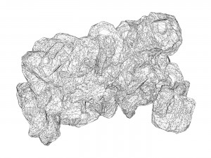 Realistic Natural Rock Cliff 02 3D Model