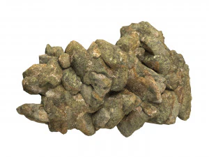 Scogliera di roccia naturale realistica 03 Modello 3D