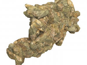 Realistic Natural Rock Cliff 05 3D 모델