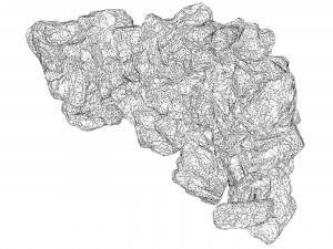 Realistic Natural Rock Cliff 05 3D 모델