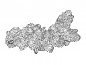 Realistic Natural Rock Cliff 07 3D 모델