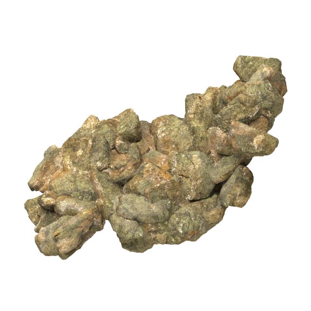 Realistic Natural Rock Cliff 08 Modelo 3D .c4d .max .obj .3ds .fbx .stl .blend 