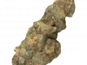 Realistic Natural Rock Cliff 08 Modelo 3D