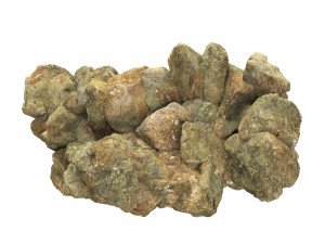Realistic Natural Rock Cliff 08 Modelo 3D