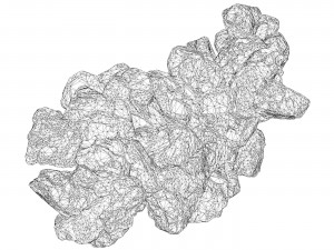 Realistic Natural Rock Cliff 08 Modelo 3D