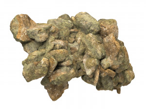 Realistic Natural Rock Cliff 09 3D Model