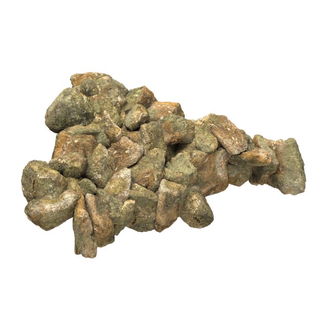 Realistic Natural Rock Cliff 10 3D-Modell .c4d .max .obj .3ds .fbx .stl .blend 