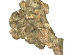 Realistic Natural Rock Cliff 10 3D-Modell