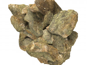 Realistic Natural Rock Cliff 11 Modello 3D
