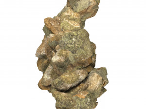 Realistic Natural Rock Cliff 12 3D Model