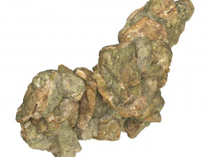 Realistic Natural Rock Cliff 14 3D Model