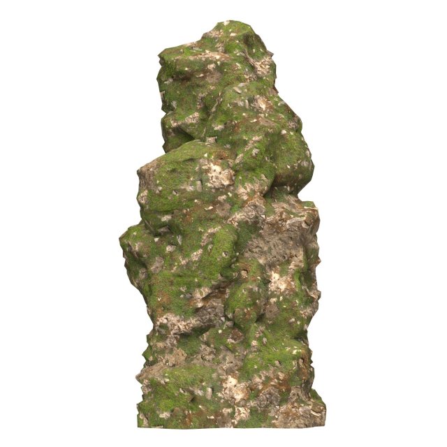 Realistic Mountain Cliff 03 Modelo 3D .c4d .max .obj .3ds .fbx .stl .blend 