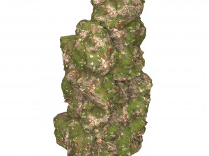 Realistic Mountain Cliff 03 3D Model