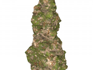 Realistic Mountain Cliff 04 3D-Modell