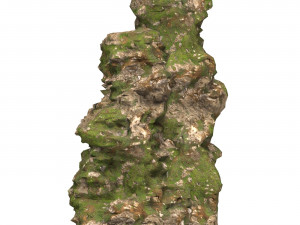 Realistic Mountain Cliff 05 3D 模型