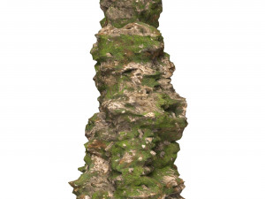Realistic Mountain Cliff 05 Model 3D