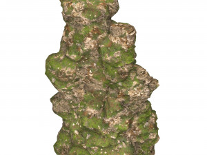 Realistic Mountain Cliff 05 Model 3D