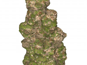 Realistic Mountain Cliff 05 3D Model