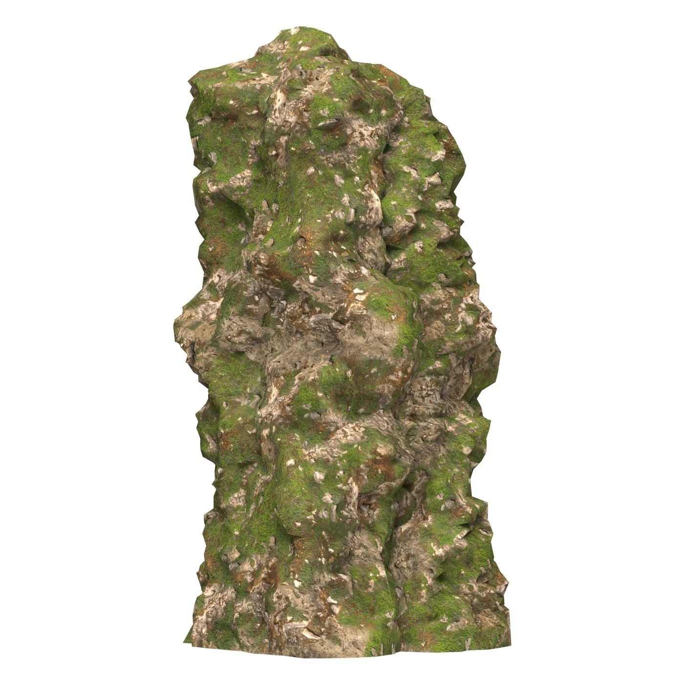 Realistic Mountain Cliff 06 3D Model .c4d .max .obj .3ds .fbx .stl .blend 